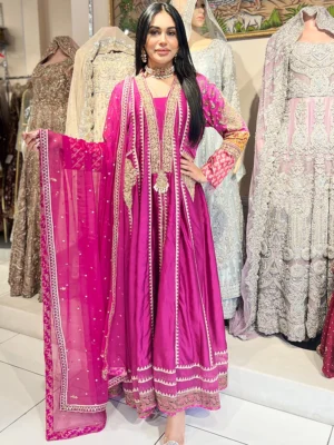 Hot Pink Festive Maxi
