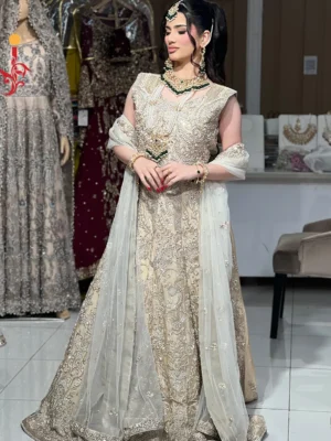 Off White Bridal Maxi