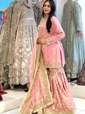 Pink Gharara
