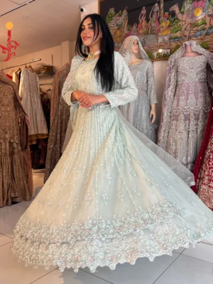 Sage Radiance – Green Net Maxi 
