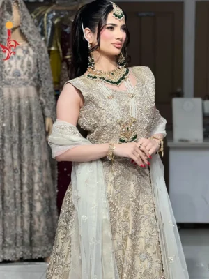 Off White Bridal Maxi