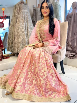 Pink Gharara