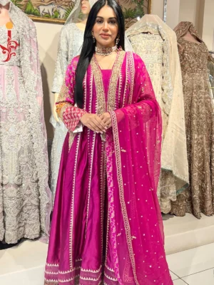 Hot Pink Festive Maxi